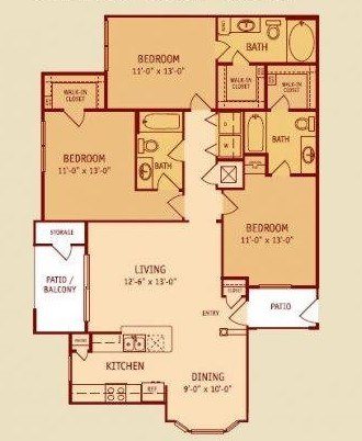 C1 floor plan
